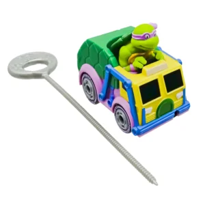 Nindža kornjače vozilo s figurom Donatello Rad Rip Racers Classic - Slika 2