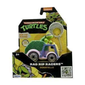 Nindža kornjače vozilo s figurom Donatello Rad Rip Racers Classic - Slika 6