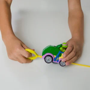 Nindža kornjače vozilo s figurom Donatello Rad Rip Racers Classic - Slika 4