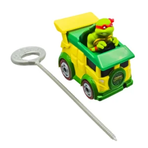 Nindža kornjače vozilo s figurom Raphael Rad Rip Racers Classic - Slika 2