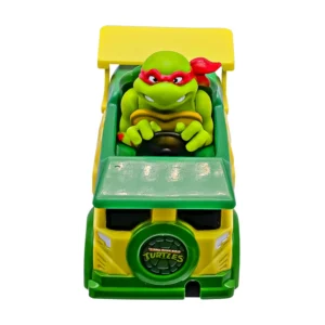 Nindža kornjače vozilo s figurom Raphael Rad Rip Racers Classic - Slika 3