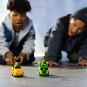 Nindža kornjače vozilo s figurom Raphael Rad Rip Racers Classic - Slika 4