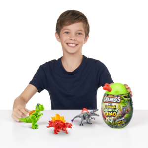Smashers jaja iznenađenja s dinosaurima Light-up mini Dino - Slika 4