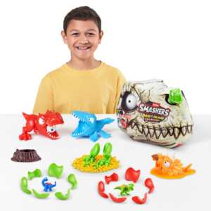 Smashers set za maštovitu igru Mini T-Rex s dvije dino figure - Slika 2