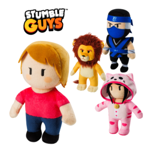 Stumble Guys plišana igračka 10 cm sort