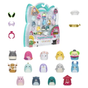 Squish-a-longs mini figure set U kuhinji 14pk Squishmallows - Slika 4