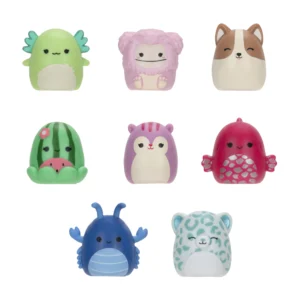 Squish-a-longs mini figure set Spavanac 8pk Squishmallows - Slika 2