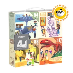 Mideer 4u1 puzzle Muzej