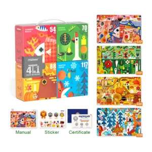 Mideer 4u1 puzzle Godišnja Doba - Slika 2