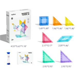 Mideer kreativne igračke Magnetni tangram - Slika 2