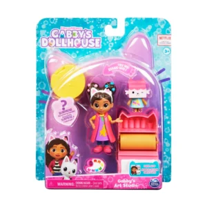 Gabby's Dollhouse Umjetnički studio Cat-tivity set za igru - Slika 5
