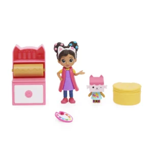 Gabby's Dollhouse Umjetnički studio Cat-tivity set za igru - Slika 4