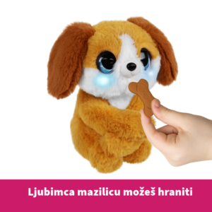 Ljubimci mazilice interaktivni plišanci psić Ziggy - Slika 3