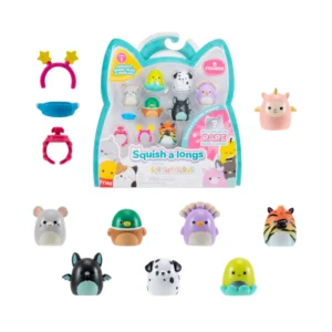 Squish-a-longs mini figure set Rođendan 8pk Squishmallows - Slika 2