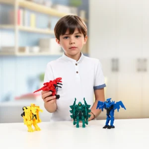 Dinoster igračke Ankylo-Bot modularni robot - Slika 3