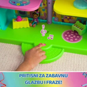 Gabby's Dollhouse kuća za lutke Purrfect Party s figurom i dodacima – novo izdanje - Slika 5