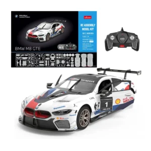 Rastar BMW M8 GTE set za slaganje s daljinskim upravljanjem 1:18