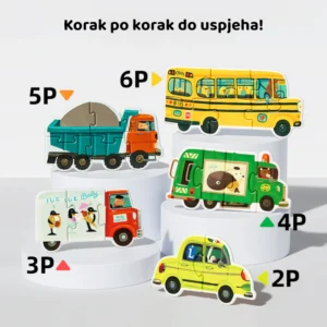 Mideer dječje art puzzle Prijevozna sredstva - Slika 3