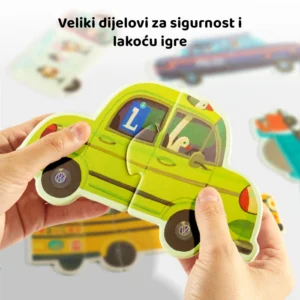 Mideer dječje art puzzle Prijevozna sredstva - Slika 4