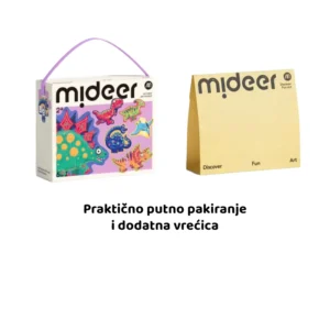 Mideer dječje art puzzle Dinosauri - Slika 2