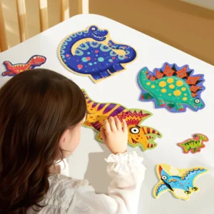 Mideer dječje art puzzle Dinosauri - Slika 4