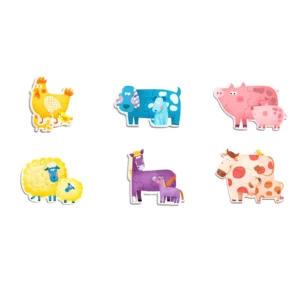 Mideer dječje art puzzle Farma - Slika 2