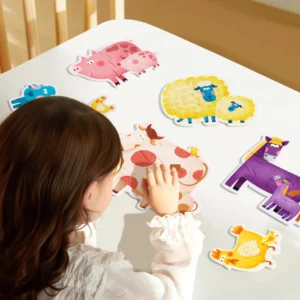 Mideer dječje art puzzle Farma - Slika 3