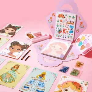 Mideer 3u1 dječji kreativni set za uljepšavanje Princess Fashion Show - Slika 2