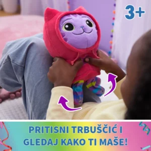 Gabby's Dollhouse DJ Catnip plišana igračka 25 cm - Slika 2