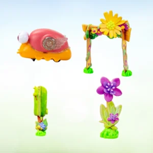 Jiggly Bugs elektronička igračka Narančasti puž set za igru - Slika 3