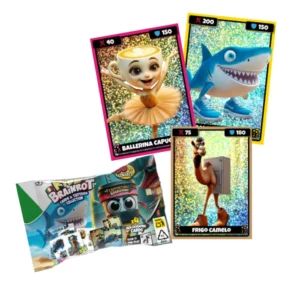 Kidz Brainrot holografske karte za sakupljanje s tetovažama