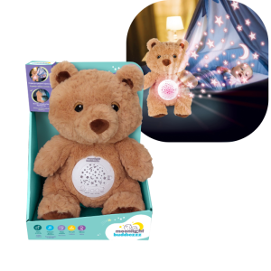 Moonlight Buddiezzz prošireno izdanje 3u1 igračka za mame i bebe, medo