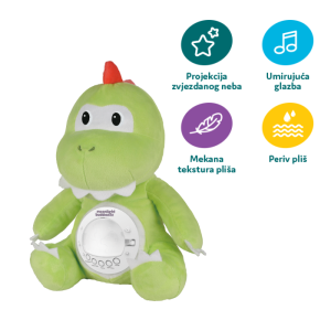 Moonlight Buddiezzz prošireno izdanje 3u1 igračka za mame i bebe, dinosaur - Slika 2