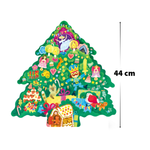 Mideer Montessori kolekcija Božićne puzzle Orašar 160 kom - Slika 2