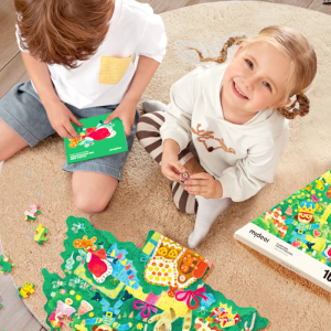 Mideer Montessori kolekcija Božićne puzzle Orašar 160 kom - Slika 3