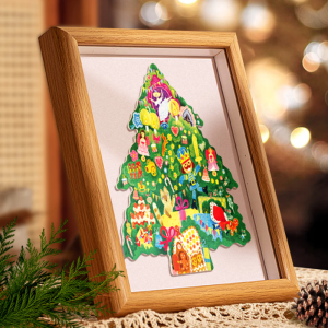 Mideer Montessori kolekcija Božićne puzzle Orašar 160 kom - Slika 4