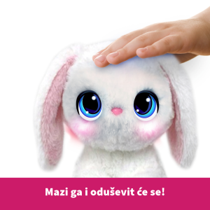 Ljubimci mazilice interaktivni plišanci zeko Poppy - Slika 2