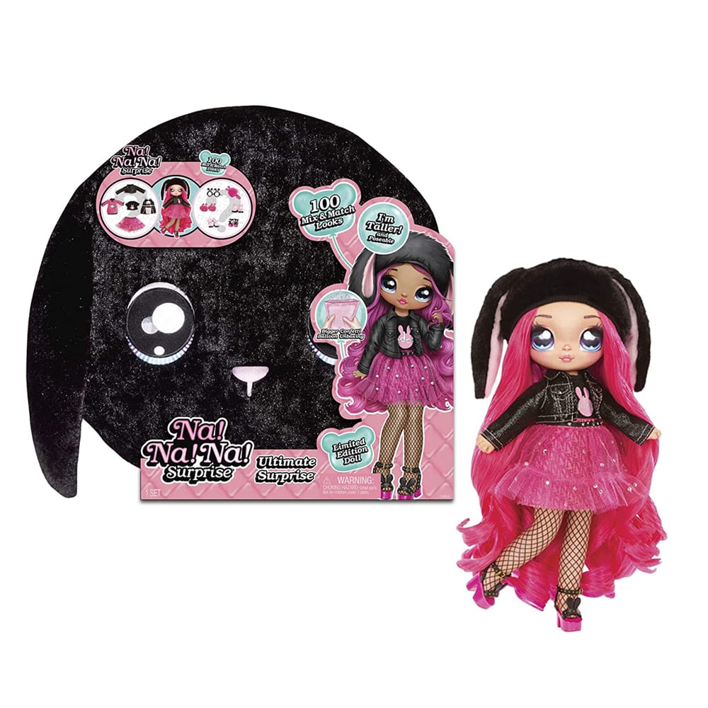 Na! Na! Na! Ultimate Surprise Pom i lutkica - Black Bunny
