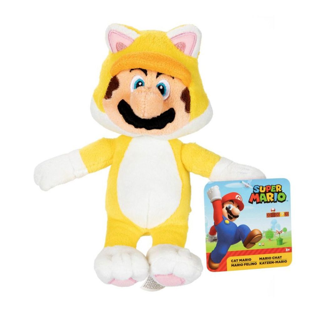 Super Mario | Plišana igračka Mario Cat 15cm