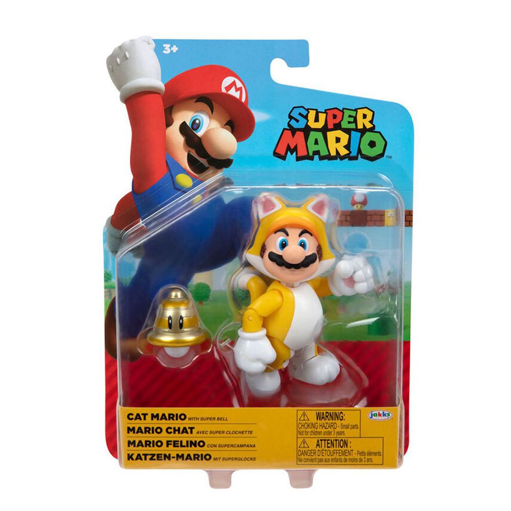 Super Mario - Figurica 10cm Mario Cat