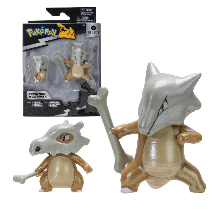 Pokemon Evolution set figura Cubone i Marowak