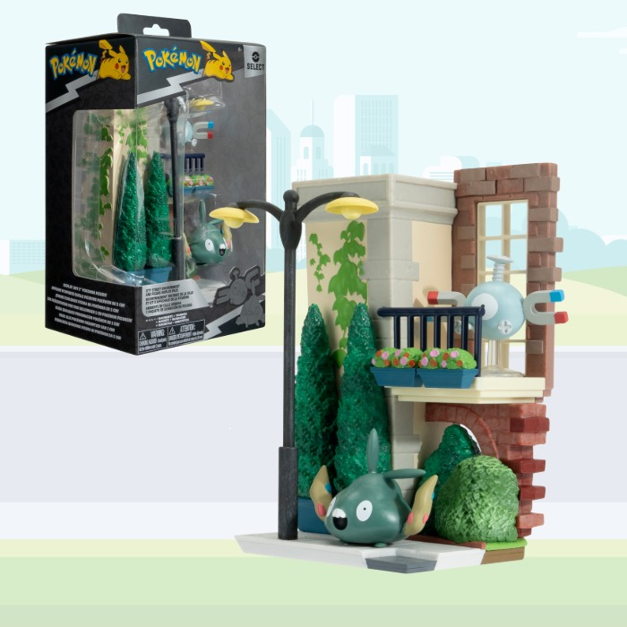Pokemon set za igru s figurom City Street, 15 cm