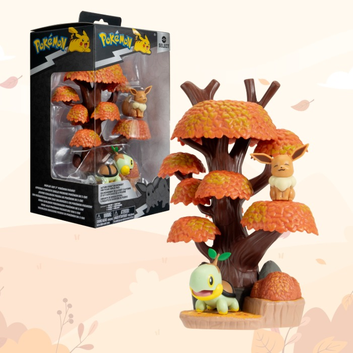 Pokemon set za igru s figurom Jesenska šuma, 15 cm