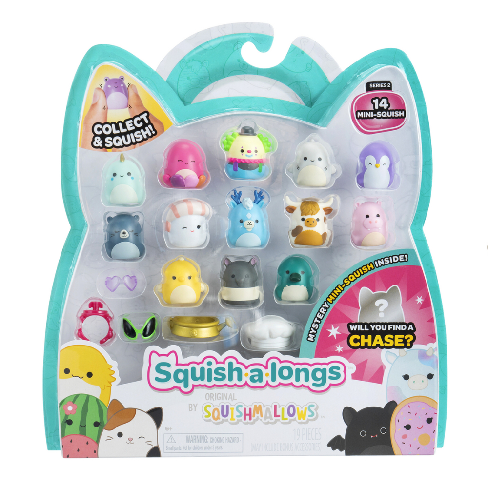 Squish-a-longs mini figure set U kuhinji 14pk Squishmallows