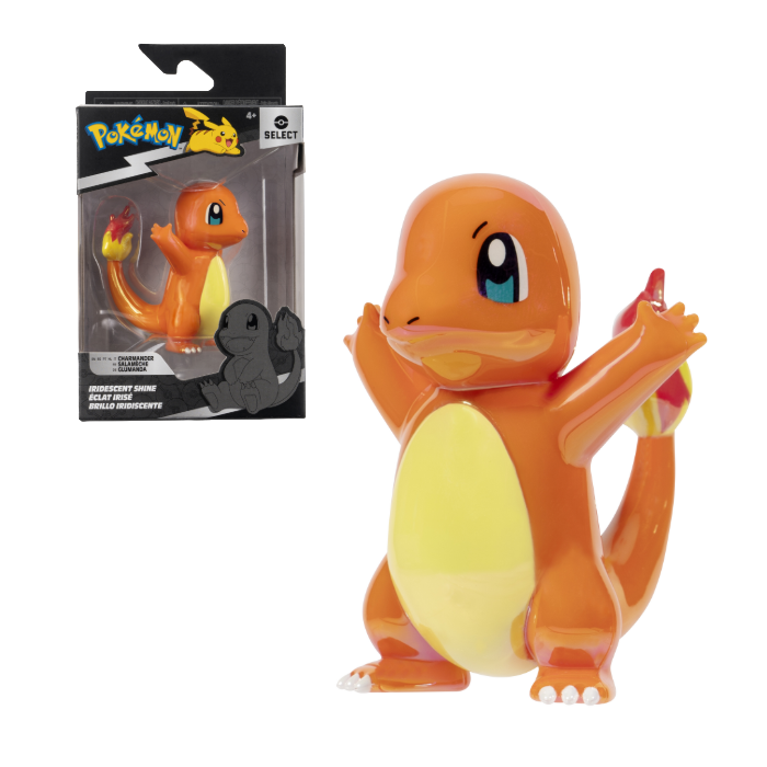 Pokemon kolekcionarska figura posebnog sjaja Charmander, 8 cm