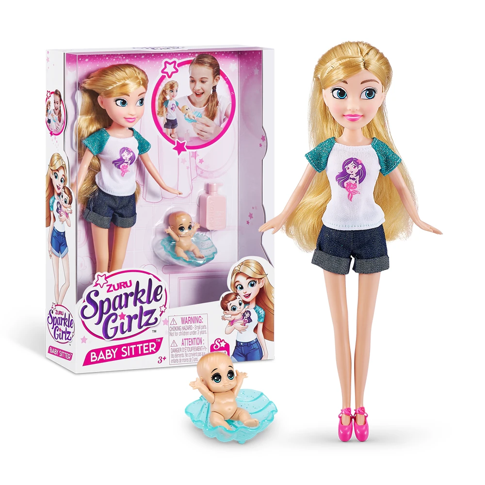 Sparkle Girlz Dadilja set za igru, lutka 27 cm