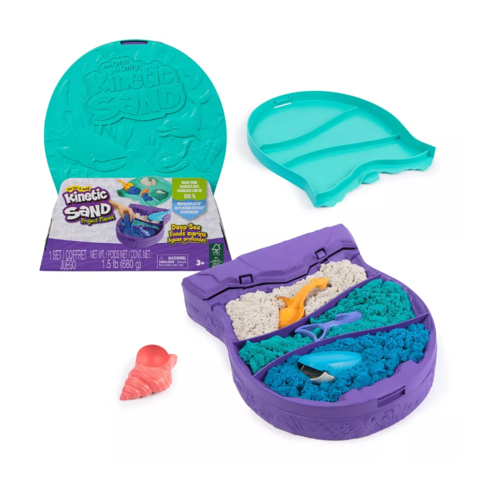 Kinetički pijesak set za igru Duboko more