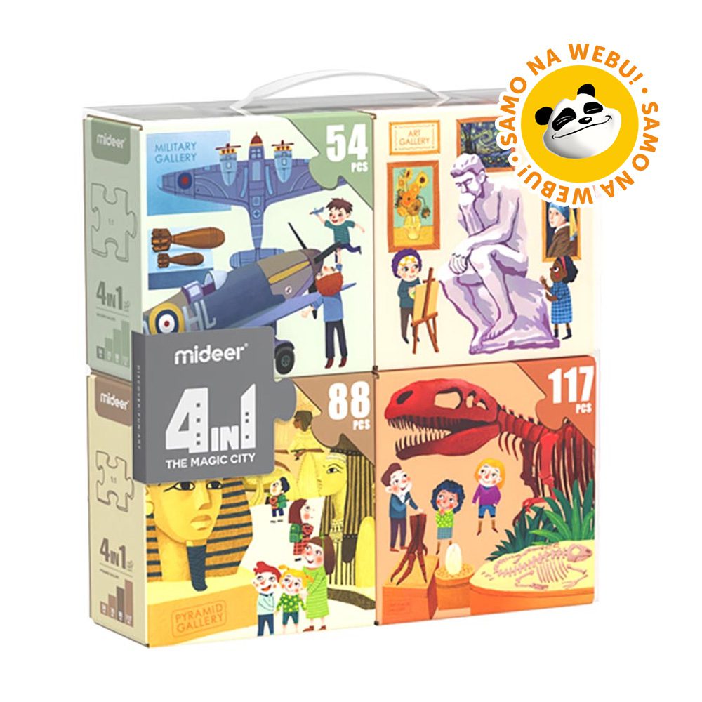 Mideer 4u1 puzzle Muzej