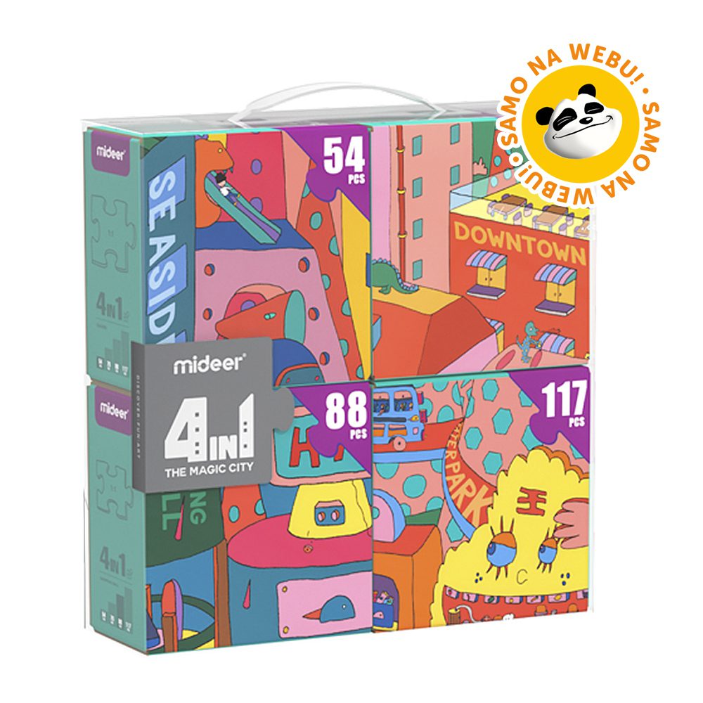 Mideer 4u1 puzzle Grad