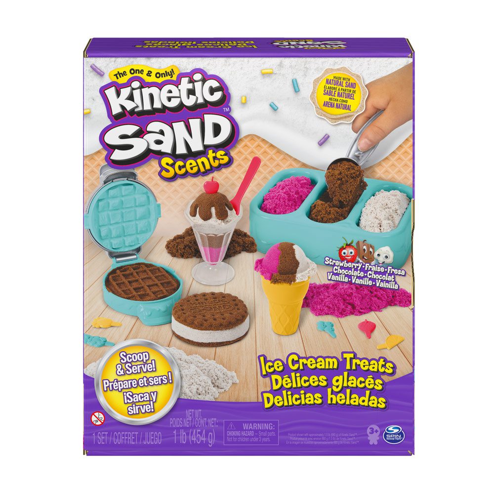 Kinetički pijesak Sladoledna poslastica set s alatima